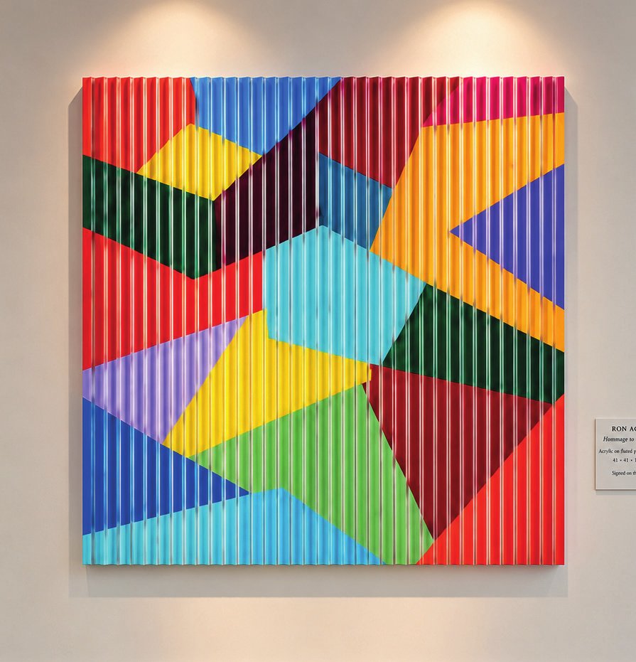 Ron Agam — Hommage to YA, 2025